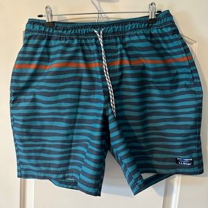 LL BEAN swim trunks